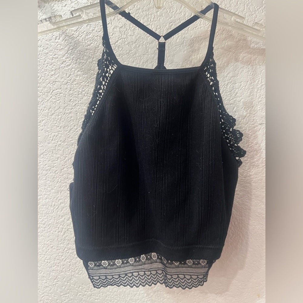 Women’s black Tank bundle, 5 tops. Medium